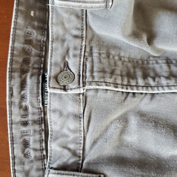 American Eagle Men's Gray Slim Cut Jeans. Size W36 L30. - Picture 4 of 4